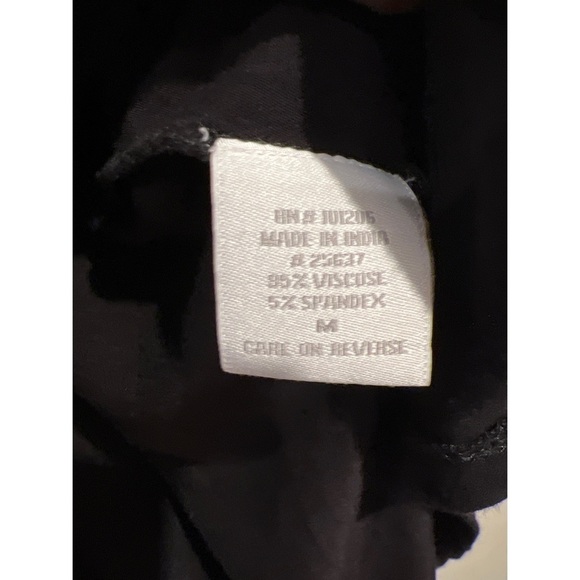 SOFT SURROUNDINGS BOHO EMBROIDERED SHARK BITE TOP - SIZE M - Picture 4 of 5